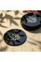 Set of 6 Ehlen and Sehlen Acrylic Coasters - Modern Table Decoration - 4