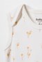 Baby 2-Piece Strap Bodysuit 100% Organic Cotton - Baby and Newborn Series - Csy3050 - 3