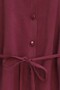 Floral Detailed Skirted Two-Piece Modal Plum Set - Plum - 4