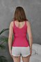 Women's Asymmetrical Collar Thessaloniki Knit Strap Body Blouse 10765 Ctn - 6