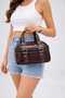 Women's New Model Belt Detailed Medium Size Hand and Shoulder Bag Boy 15 En 24 cm - 2