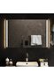 LED bathroom mirror, 90x60 cm