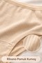 Cotton Bato Panties, Nude Color Women's Underwear, Women's Bato Panties - 6