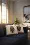Throw Pillow Cover Special Design Set of 2 Soft Textured Throw Pillow with Owl Pattern Gift Throw Pillow - 3