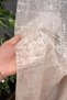 Modern Mink Tulle Curtain 1/2.5 Medium Pleat Stylish Living Room Tulle, Gradient Color Transition Decorative Tulle Curtain - 3