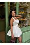 Women's Strappy Balloon Mini Dress - 2