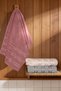 Pera 3-Piece 100% Cotton Towel Set |   Hand, Face - Hair Towel |   Bag with Contents, Dowry Gift, Gift Item |   50X90 cm - 6