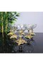 6 Pieces of Metal Legs with Gold Detail Vira Magnolia-Bowl-Ice Cream Bowl-Sugar Bowl - 2
