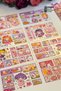 1 Piece Kawaii Girl & Cute Animal Themed 8 Sheet Sticker Set for Phone, Laptop, Water Bottle Sticker - 4