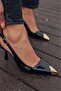Caligo Stiletto Black Patent Leather - 5