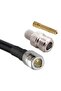 N Female Connector 50Ω – Crimp RF Coaxial Connector for LMR400, Belden 9913, RG8 - 2