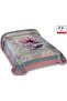 Gold Spanish Blanket Single Layer - R20 - Pink