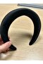 Women's High Domed Velvet Black Crown - 4