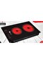 LC Dual Infrared Electric Cooker 3000W Glass Top Hot Plate with Touch Control & 2 Burners - 2
