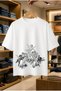 Summer Short Sleeve T-Shirt Anti-Sweat Cotton Printed T-Shirt Social Angels