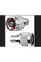 N Male Crimp Adapter N Type Plug Connector for RG58 LMR400 RG142 50Ohm - 2