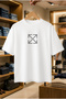 Summer Short Sleeve T-Shirt Anti-Sweat Cotton Printed T-Shirt Chain - 2