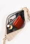 Black Women's Faux Leather Adjustable Crossbody and Hand Strap Portfolio, Clutch Bag - 6