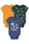 Rocket Empirmeli 3-Piece 0-36 Months Snap-On Bodysuit - Green 9-12 Months - 2
