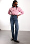 Blue Belted Lycra Straight Cut Jean 1001 - 3