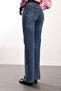 Blue Belted Lycra Straight Cut Jean 1001 - 6