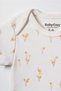 2-Piece Baby Bodysuit Set, 100% Organic Cotton, Short Sleeve, Bodysuit, Patterned, 0-24 Months, Baby and Newborn Series - 4