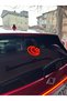 Neon Led Lighted Car Interior Decoration Turkish Flag (Red with 12 Volt Suction Cup) - 2