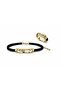 Steel and Rubber Design Ring and Bracelet Set - 3