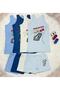 Cotton Boys' 4-Piece Tank Top and Boxer Set