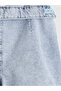 Blue Stone Girl's Jean Shorts Skirt