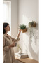 2-Piece Rattan Bathroom & Kitchen Decorative Basket / Flower Holder / Key Holder / Towel Holder – Decorative Bohemian - 3