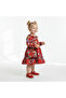 Floral Girl's Dress with Bag - 5