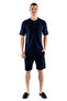 D'S Damat 02000 Short Sleeve 3-Piece Men's Pajama Set - 3