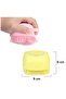 Çetiner Group ®   Effective Bath Shower Scrubber with Soft Silicone Material, Flexible Gel Chamber, and Massage Function - 4