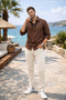 Men's Muslin Fabric Shirt and Jeans 2-Piece Set - 2