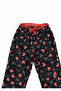 Women's Thin Tencel Velvet Pipe Leg Comfortable Cut Plaid Pajama Bottoms - 6