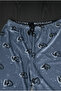 Women's Thin Tencel Velvet Pipe Leg Comfortable Cut Plaid Pajama Bottoms - 6