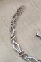 Xuping Bracelet Baklava Model Silver Color Xuping Bracelet Does Not Tarnish/17+2Cm - 3