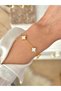 316L Steel Mini Bracelet Women Men Unisex Bracelet Gold Double Sided Bracelet - 4