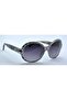 Adriana 55 Onyx Black Silver Purple Women's Sunglasses - 5