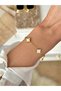 316L Steel Mini Bracelet Women Men Unisex Bracelet Gold Double Sided Bracelet