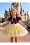 Girls Embellished Snow White Princess Dress