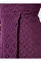 Purple Lace Long Sleeves A-Line Midi Dress - 4