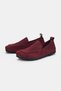 Elvain Genuine Leather Blunt Toe Women's Shoes - Bordo Suede - 3