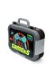 Kids Gray Orange Gamer Patterned Stainless Steel Lunch Box 39254 - 4