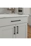 Metal Handle Cover Handle Durable Furniture Drawer Cabinet Handles 224 mm Black Color - 5