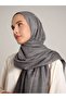 شال نازينين مونوغرام مسطح ذو وجهين - أنثراسايت - 2