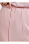 Pink Wide Leg Joggers with Pintuck Detail - 3