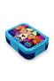 Kids Navy Cobalt Blue Lion Patterned Stainless Steel Lunch Box 39251 - 2