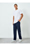 Men Straight Leg Terry Tonal Embroidery Joggers - 2